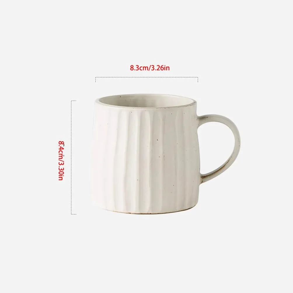 ENGENDER Tazas Cafe Taza De Cerámica, Retro, Agua, Café Oficina Mug Cups(B)