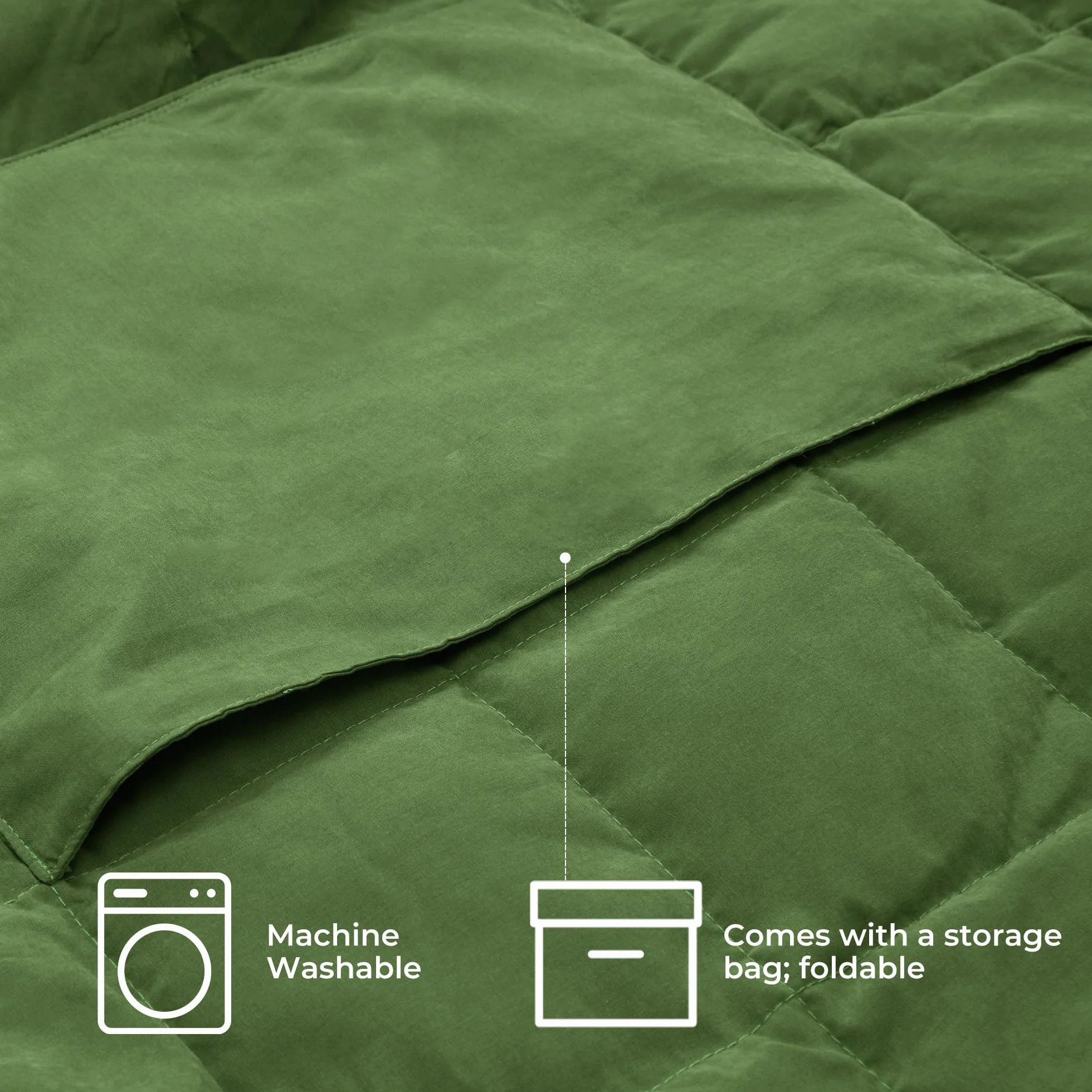 Deodar Manta de Camping termoaislante 150x200 cm Impermeable Cortaviento Cálida con Poncho Oeko-Tex Verde Militar Bolsa de Compresión