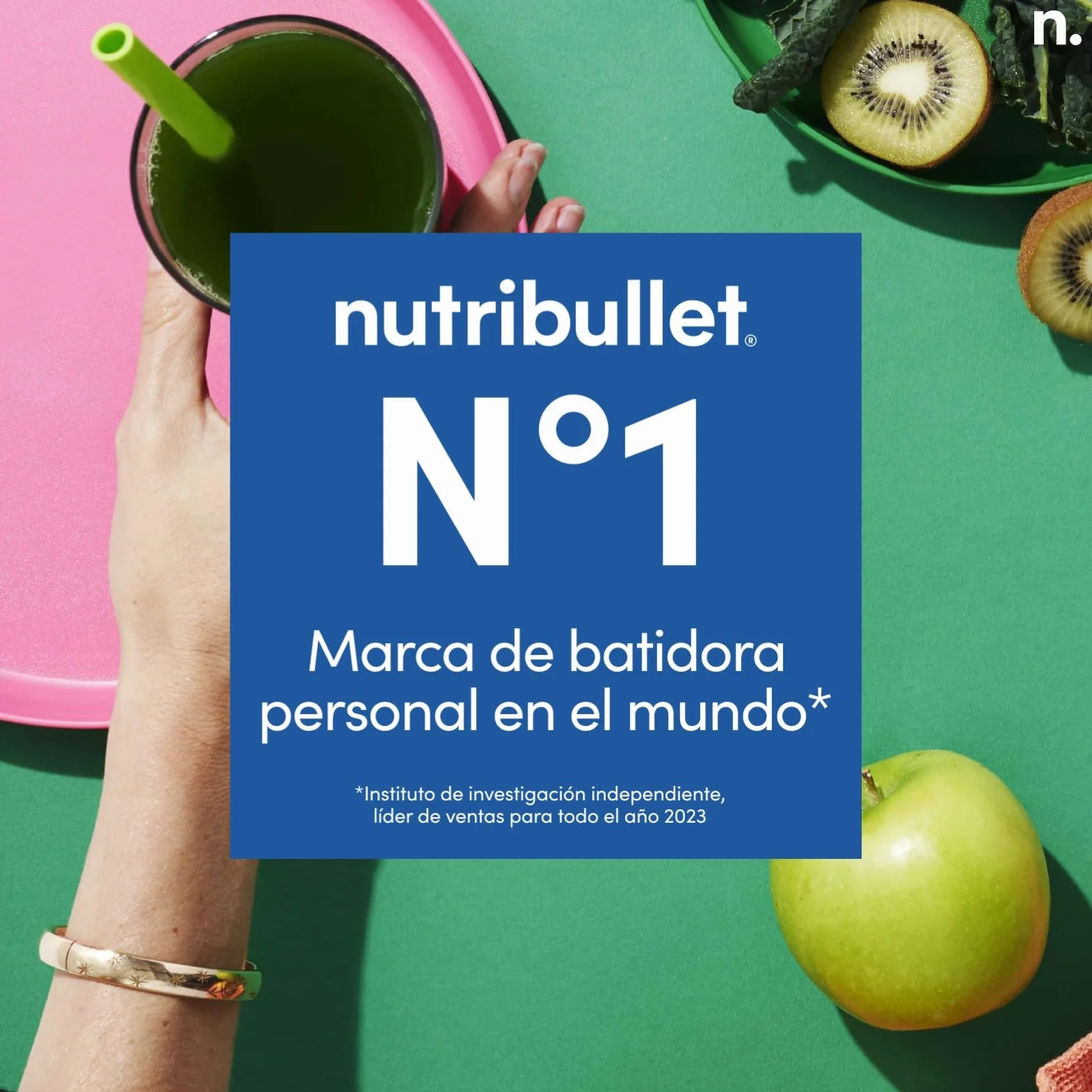nutribullet Pro 900 Watt, batidora personal, batidora multifuncional, vaso de 700ml, NB904RG
