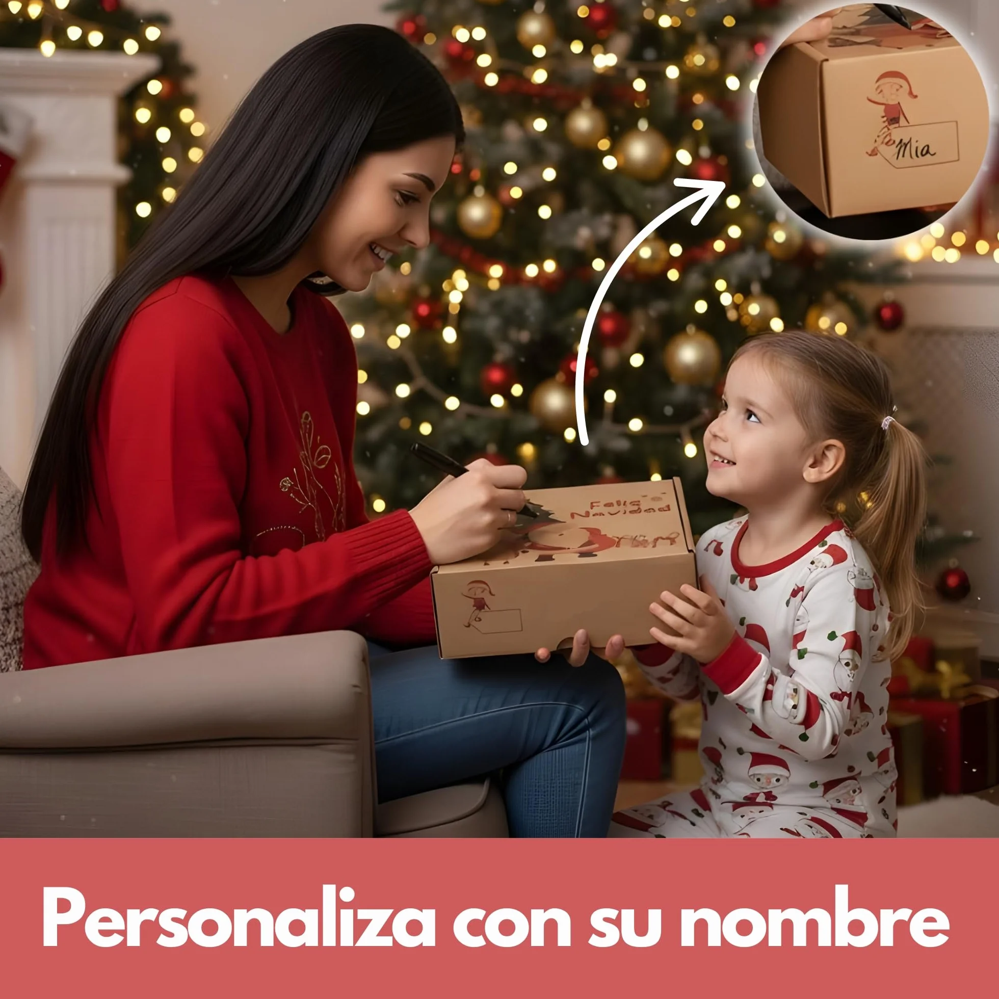 Peluchilandia Elfos Traviesos Navidad con Certificado de Adopción en Caja Regalo Personalizable Ideales para Niños | Duende Navidad Travieso para Jugar y Decorar (Pack 1 Elfo)