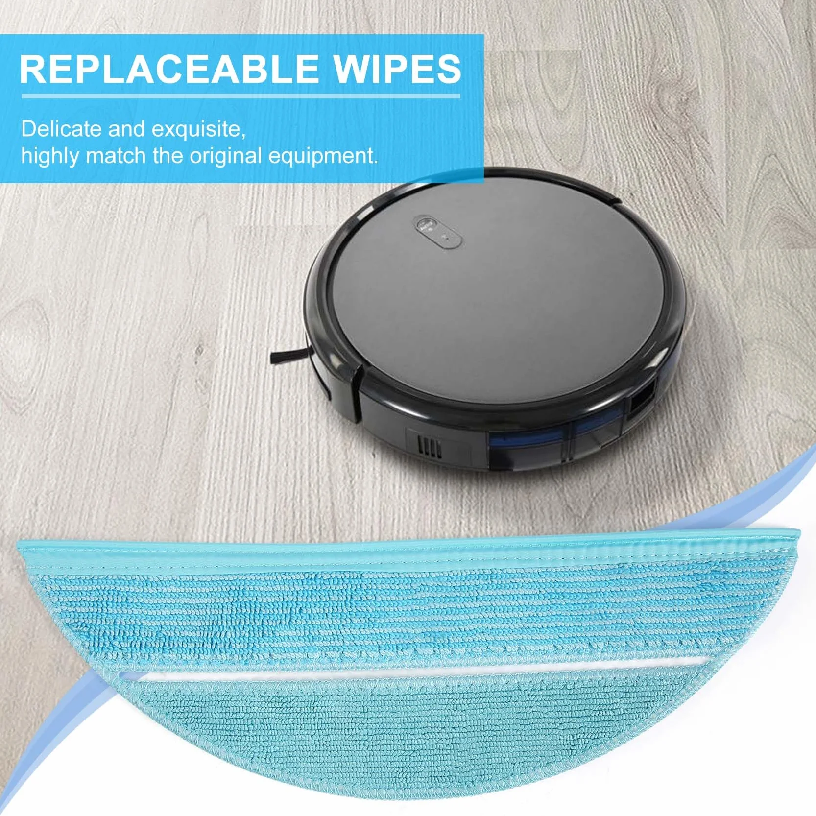 4 Piezas PañOs de Mopa para Ultra 2290 Accesorios Piezas de Aspiradora RobóTica