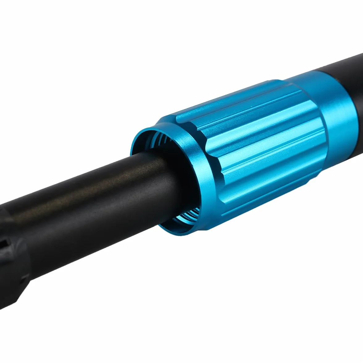 Extensión de taco de billar de 9 pulgadas, aleación de aluminio, negro