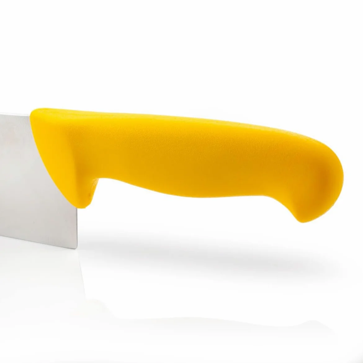 Arcos Serie 2900 - Cuchillo Salami/Queso - Hoja de Acero Inoxidable NITRUM de 410 mm - Mango inyectado en Polipropileno Color amarillo