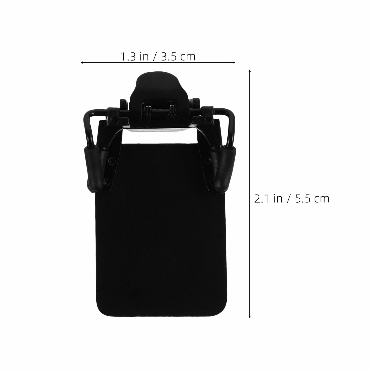 Tofficu Parche de Tiro para Gafas de Protección Ocular Negro de Abs Asistencia de Puntería Adecuado para Competición y Práctica de Tiro