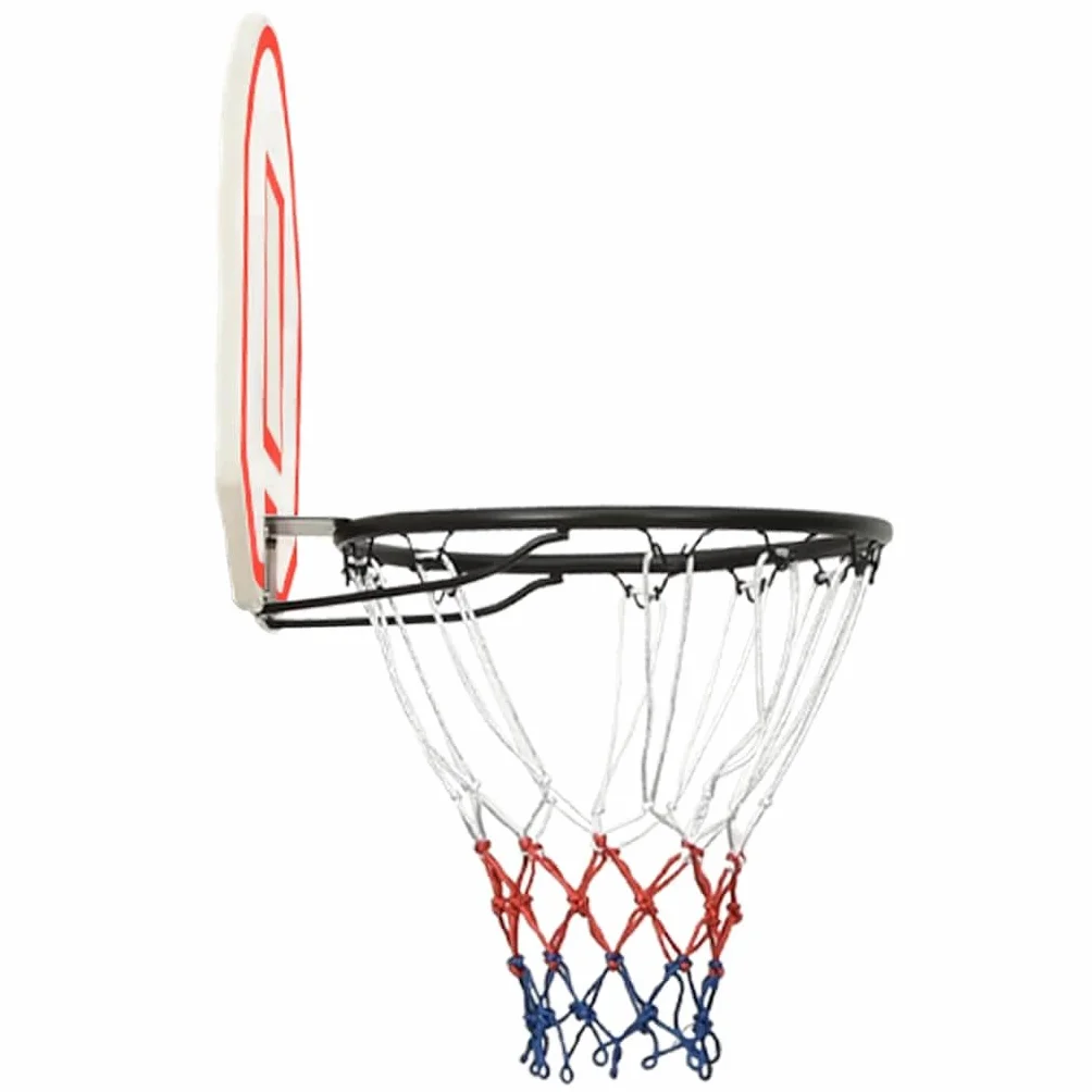 Tablero de Baloncesto Polietileno Blanco 71x45x2 cm