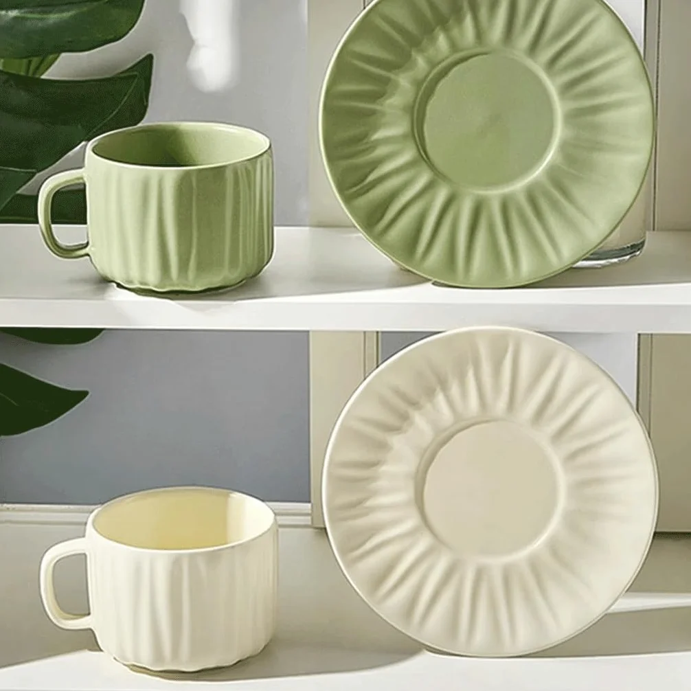 Tazas Cafe Juego De Tazas Cerámica Taza Café Alto Valor Mug Cups(2)