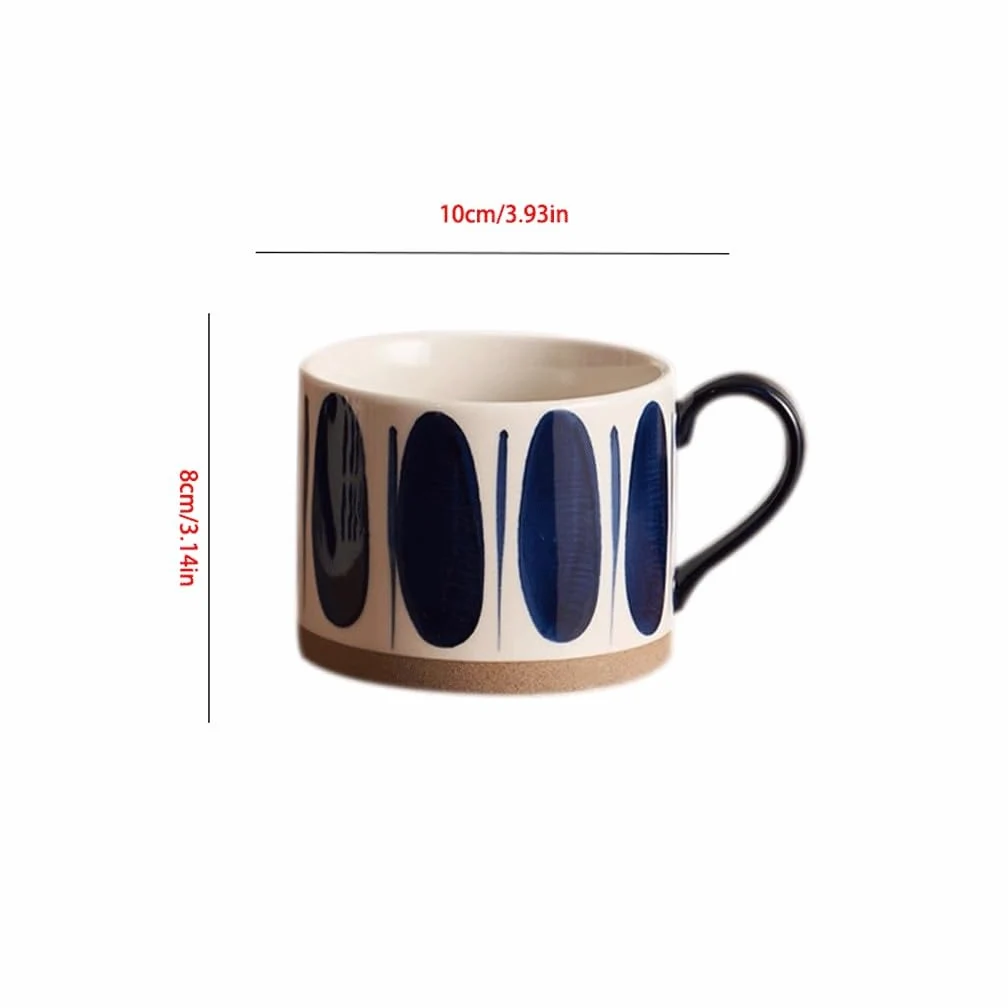 ENGENDER Tazas Cafe Taza Retro De Agua Alto Valor Café Mug Cups(A)