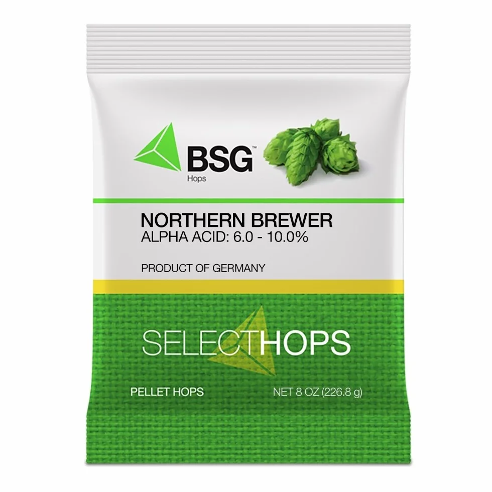 Pellets de lúpulo Northern Brewer 8 oz.