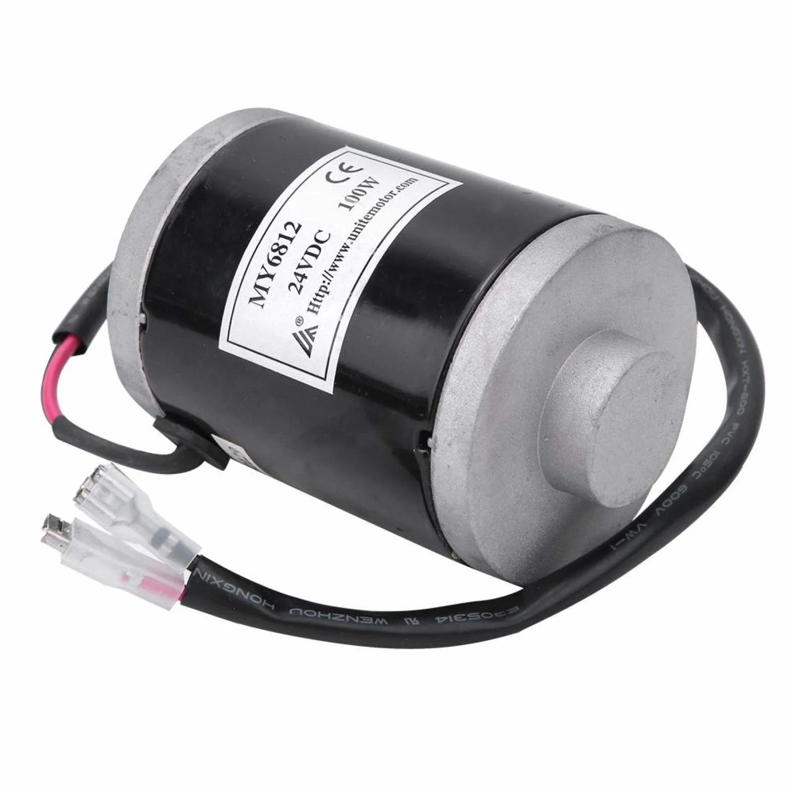 Motor eléctrico Cepillado 24V 100W 25H Rueda Dentada para Scooter eléctrico