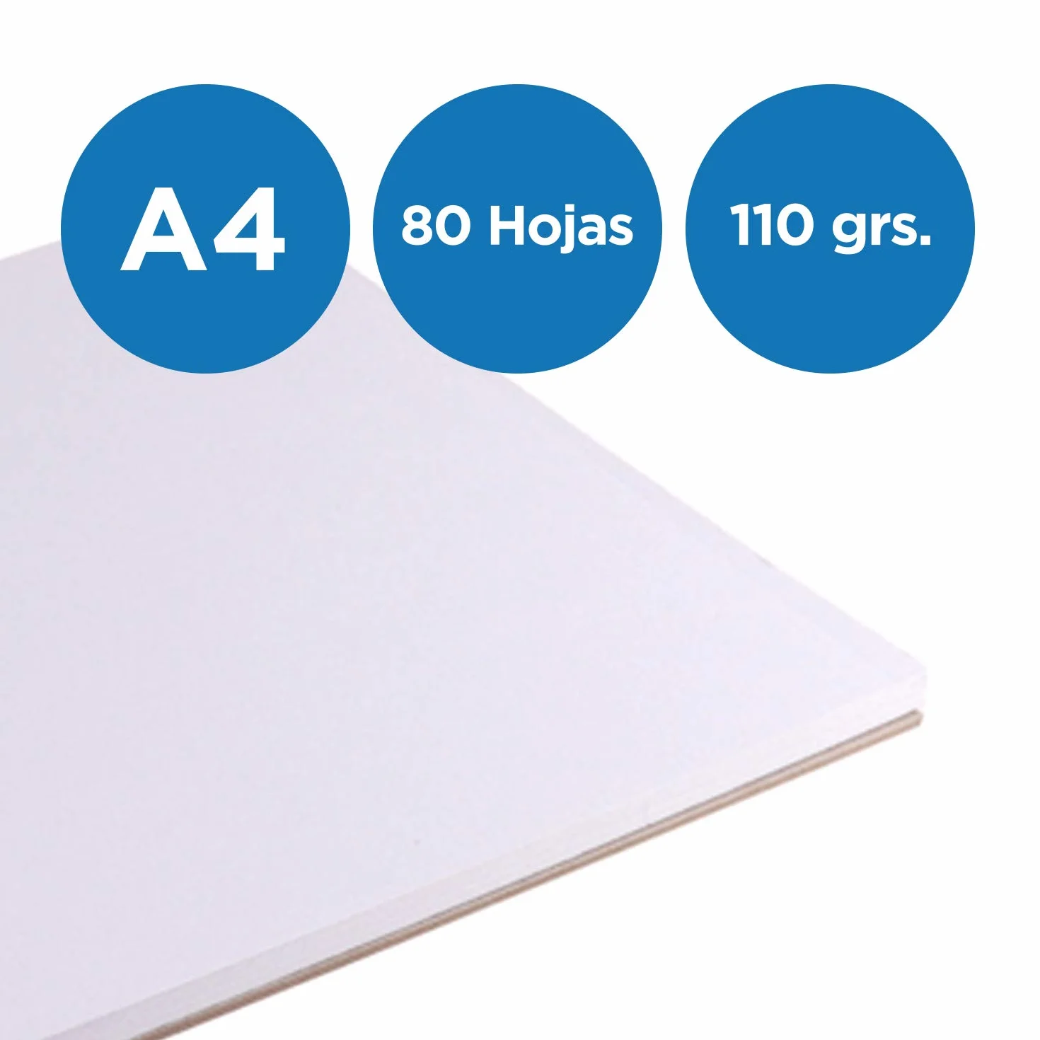 MP-ARTIX, Bloc de Dibujo, Tamaño A4, 80 Hojas de 110gr, Bloc de Bocetos con Espiral, 29.7x21 cm, Ideal para Dibujar con Carboncillo, Lápiz, Rotulador, Ceras o Pinturas