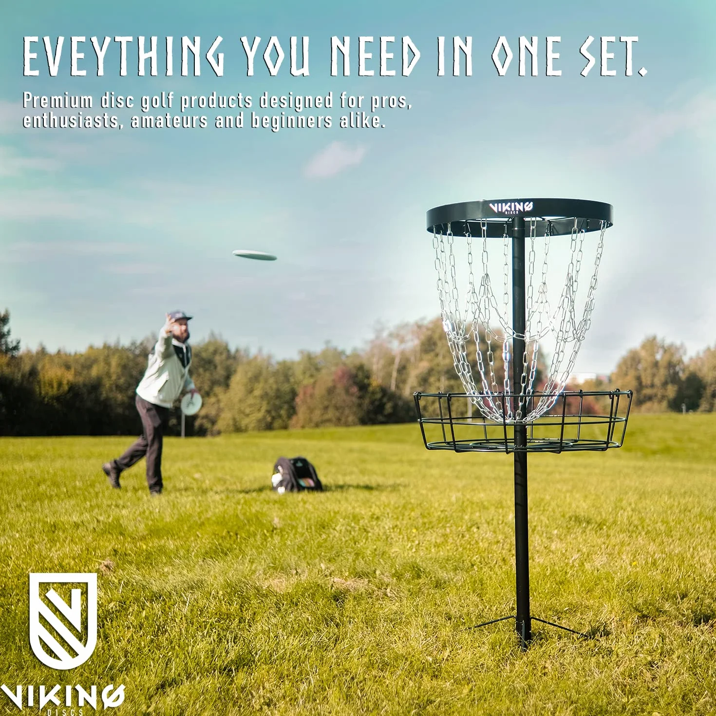 Viking Discs Armor Disc Golf Set 8 Discos PDGA Putter Driver
