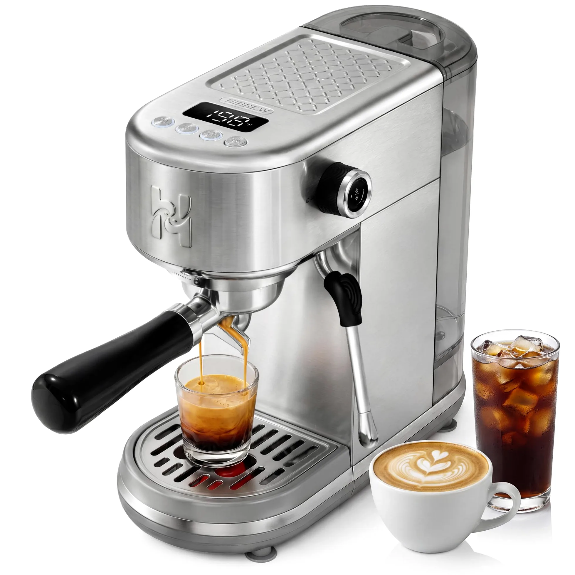 HIBREW H10B Lite - Máquina de espresso programable