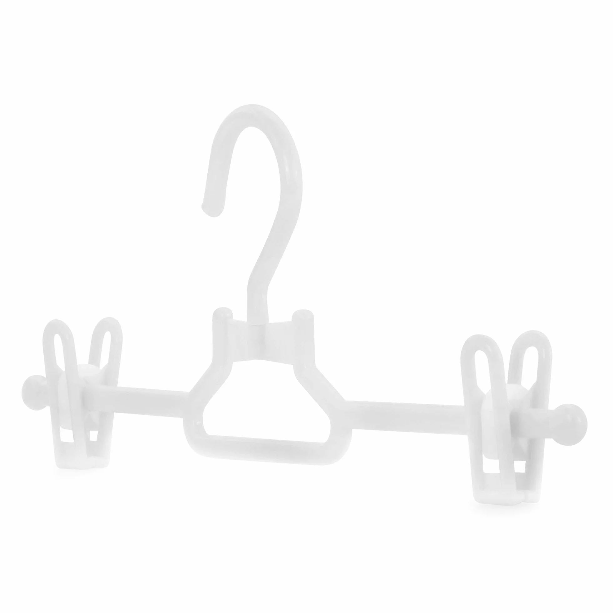Perchas de plástico Blancas 30 cm para niños HANGERWORLD