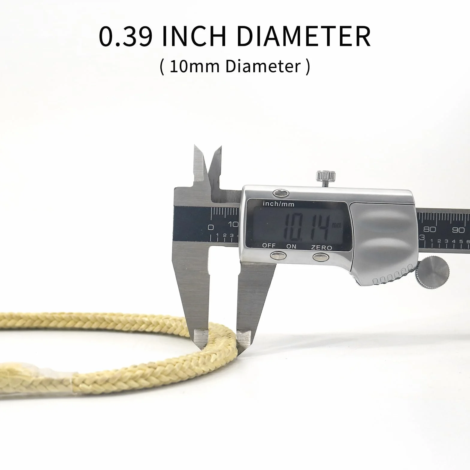 Enganche de fricción trenzado 100% Kevlar 5620 MBS cuerda de arborista Prusik resistente a la abrasión llama hamacas de rescate alta resistencia