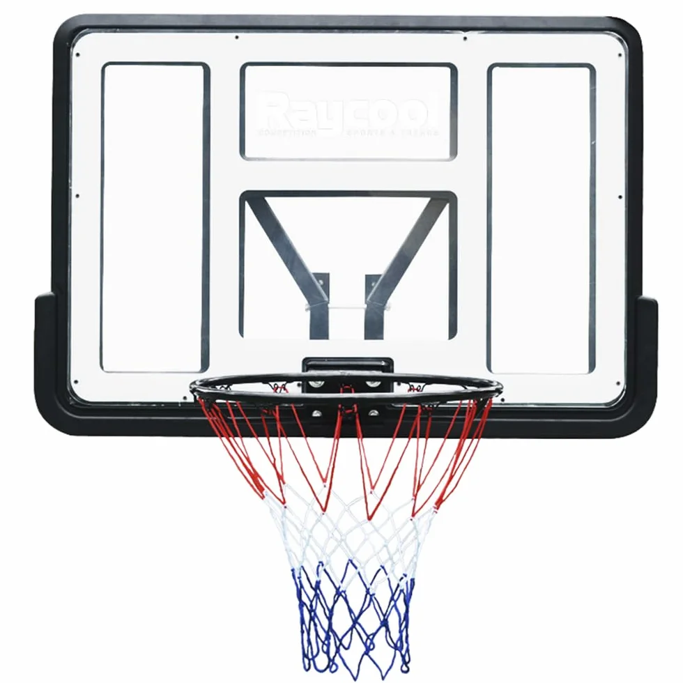Raycool Canasta de Baloncesto Tablero Exterior Smash 630 Aro de Acero con Amortiguación