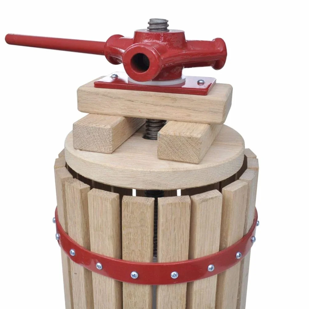 Prensa de Vino y Fruta 6 L, Prensa Aceite Oliva, Capachos para Prensa Aceite De Oliva, Prensa Vino, Prensa Manual