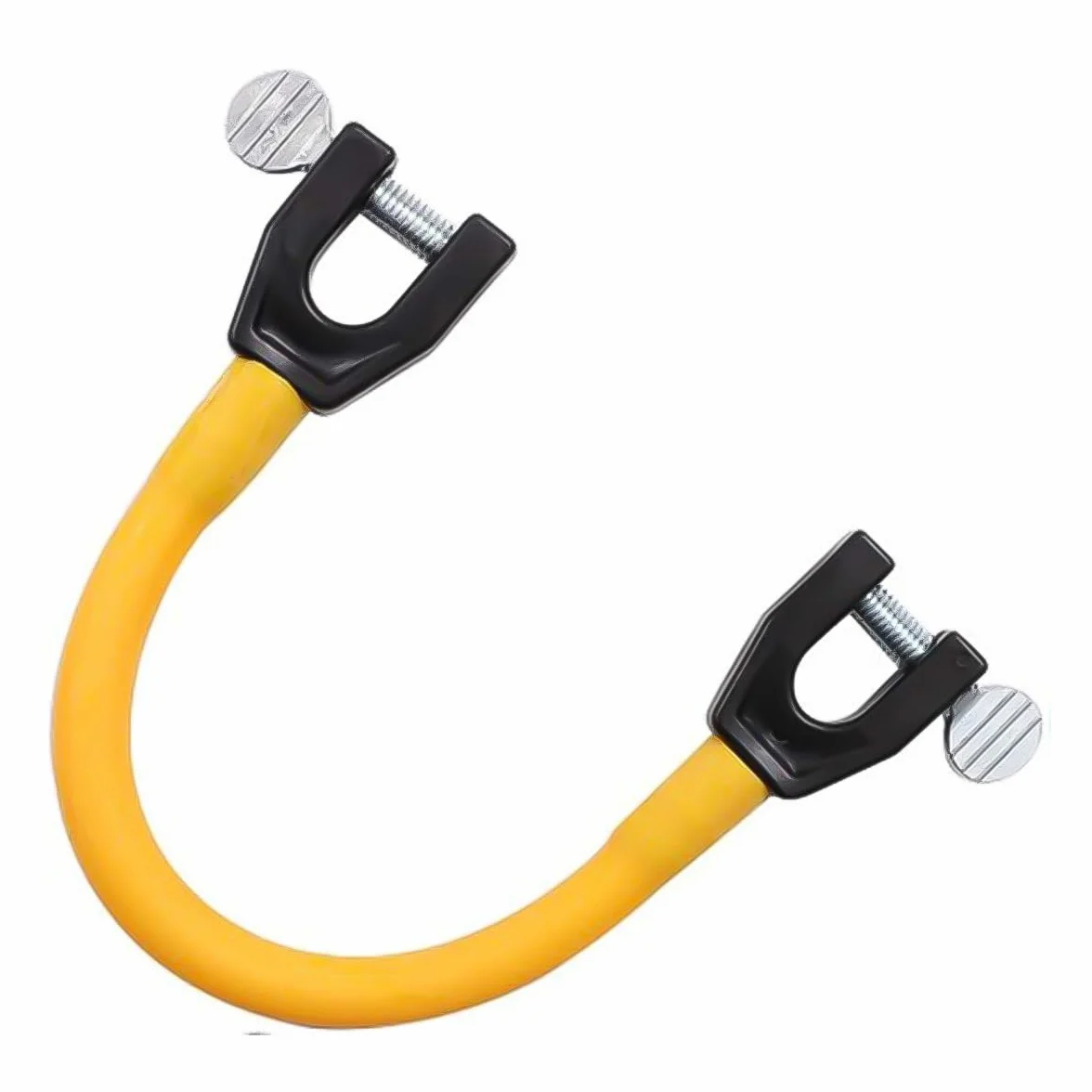 Clips para Punta de Snowboard Entrenamiento de esquí Elástico Conector Punta de esquí Amarillo