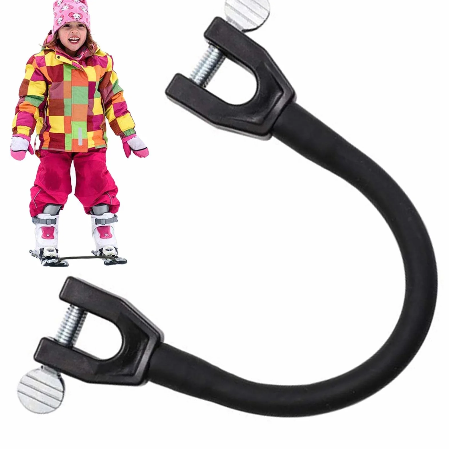 Conector De Esquí para Niños, Ayuda De Entrenamiento De Cuña De Esquí