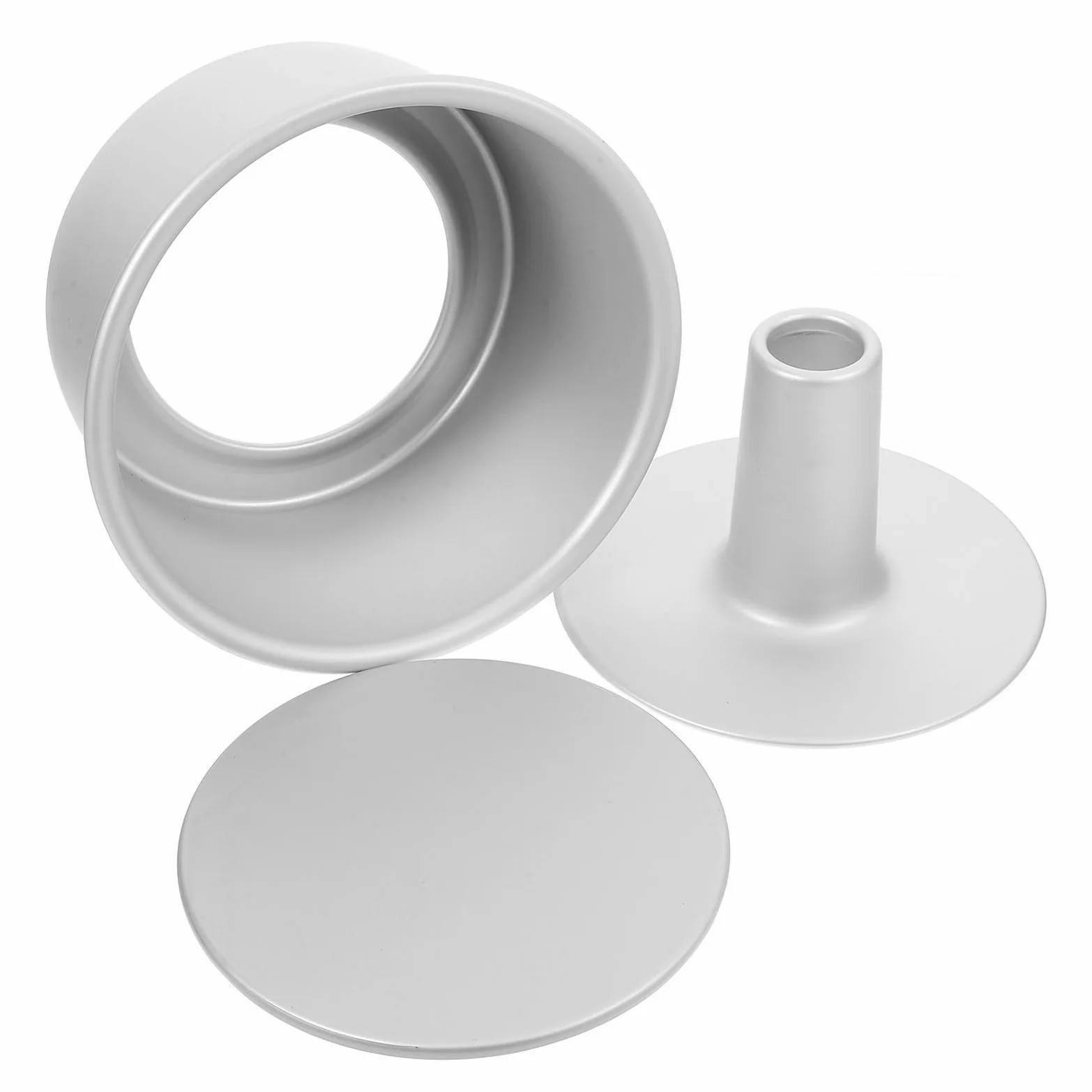 Angoily Molde para Pastel Redondo Desmontable Antiadherente de Aleación de Aluminio 7 Pulgadas 3 Piezas Utensilios para Hornear Ideales para Repostería en Hogar y Cocina