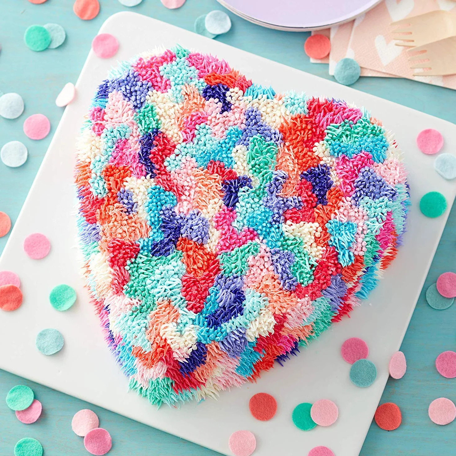 Juego de moldes de silicona de 3 capas con forma de corazón (8 pulgadas), bandeja para hornear para día romántico, para tartas multicapa, tartas, tartas y quiches; 7A3