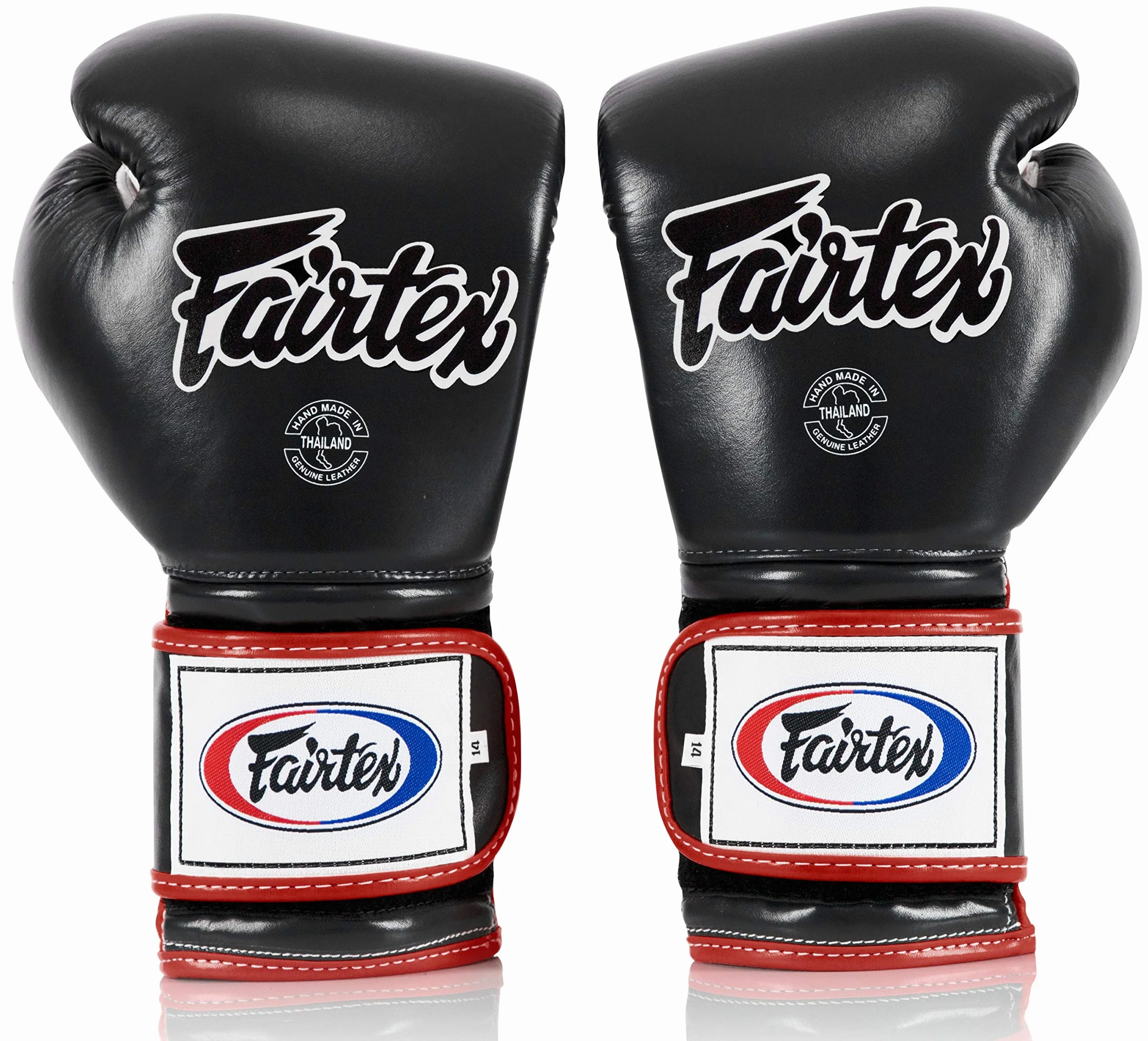Fairtex BGV9 Guantes de Boxeo Muay Thai Estilo Mexicano para Entrenamiento Sparring Kick Boxing MMA K1