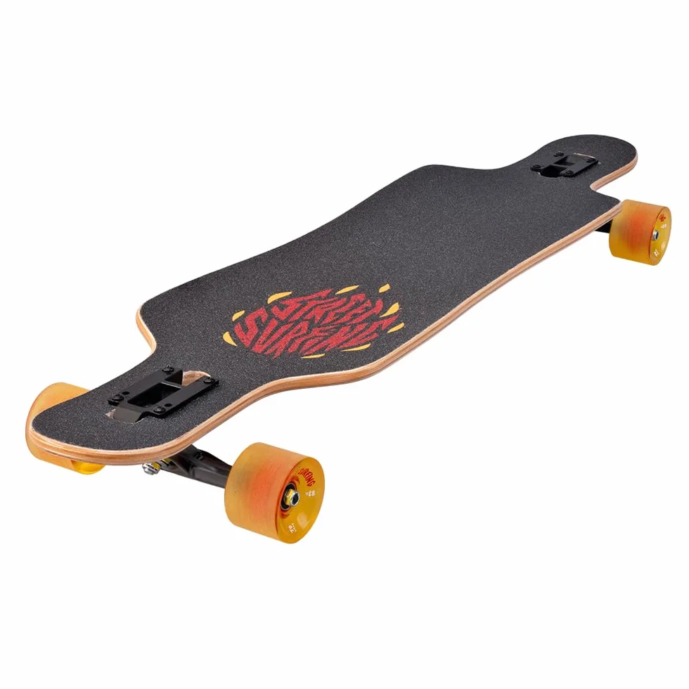 Bahamut Longboard Drop Through Freeride 39" Maple Curve Ejes Reverse Kingpin Ruedas 70 mm