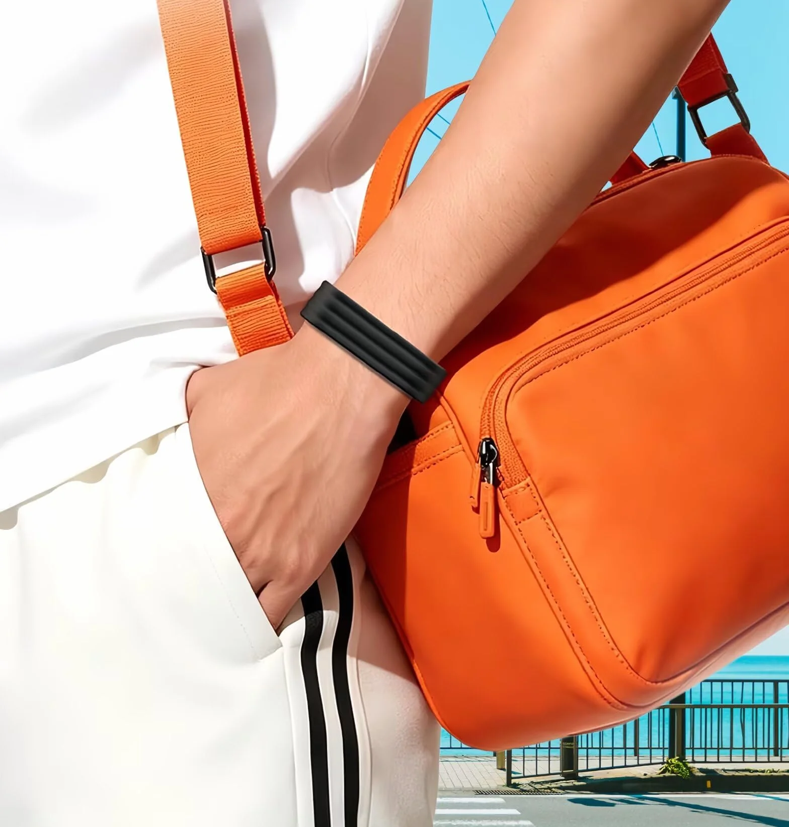 Correa de Reloj Deportivo de Silicona Compatible con Google Fitbit Air