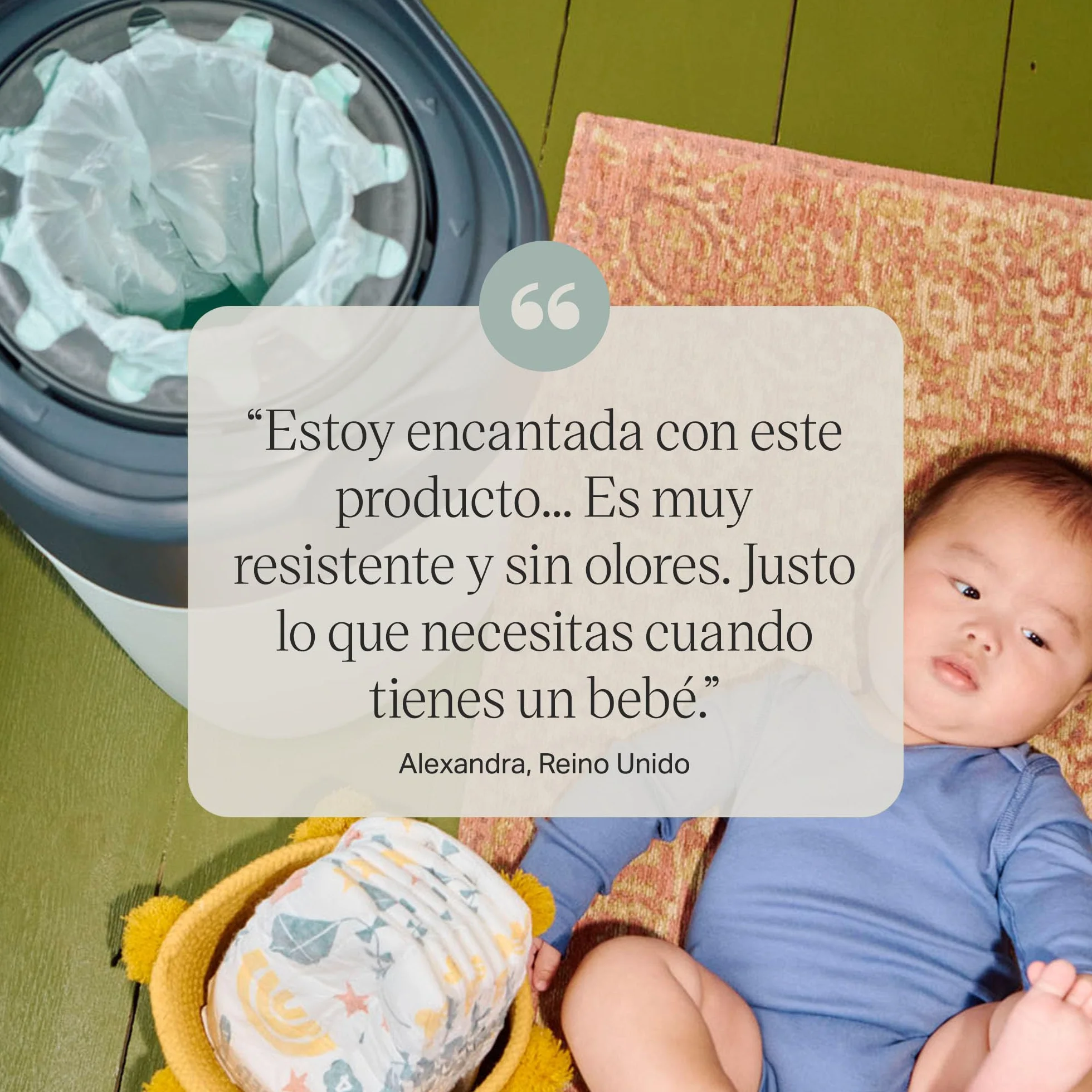 Tommee Tippee Cartuchos de Recambio para Contenedor de Pañales Twist & Click, Pack de 8 x 10,5 m