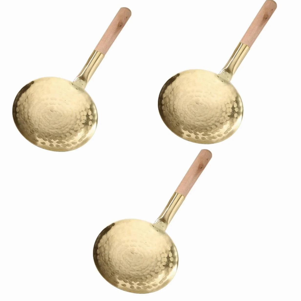 3piezas Cucharón Multiusos De Tofu De Inoxidable Utensilio Práctico Para Cocinas y Jardines Para Servir Sopa y Arroz Diseño Creativo y Funcional