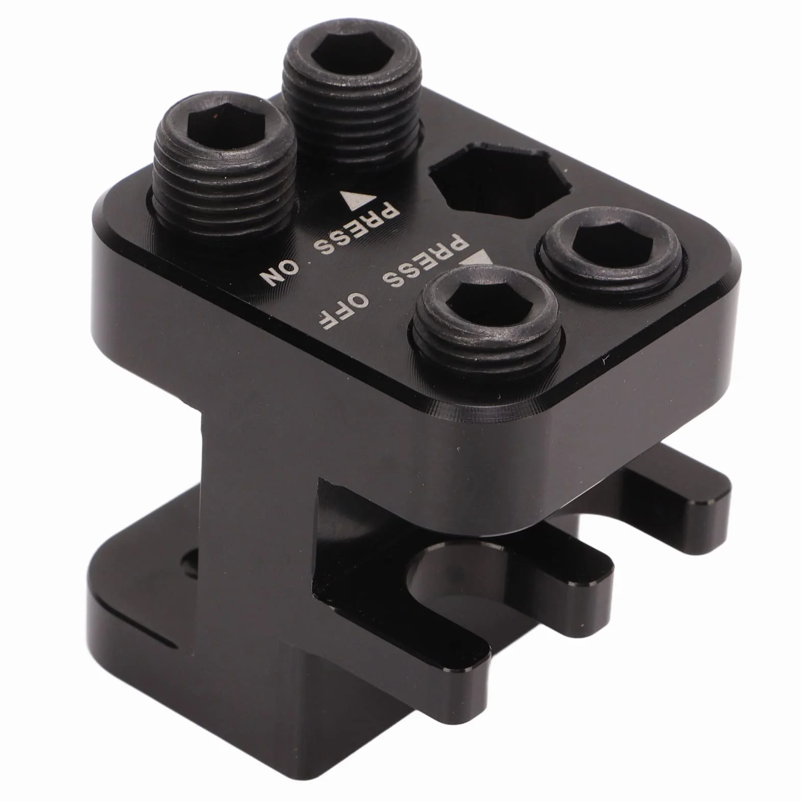 KIMISS Billet Aluminium Anodized Black Master Link Press Tool for Motorcycle ATV Motocross Chain