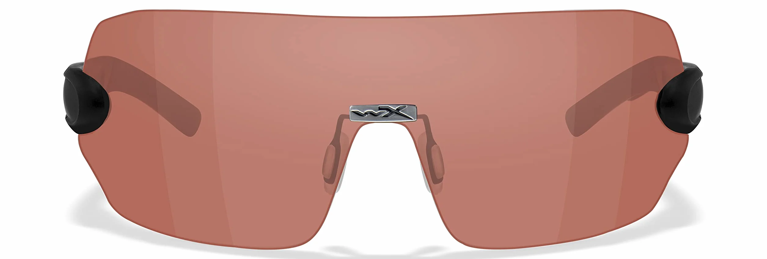 Wiley X 1205 Detection 5-Lens Kit: Clear/Yellow/Orange/Purple/Copper Gafas De Sol, Matte Black, One Size Unisex