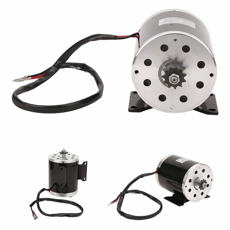 Motor Cepillado 12V 500W 2500 RPM para Scooter Eléctrico