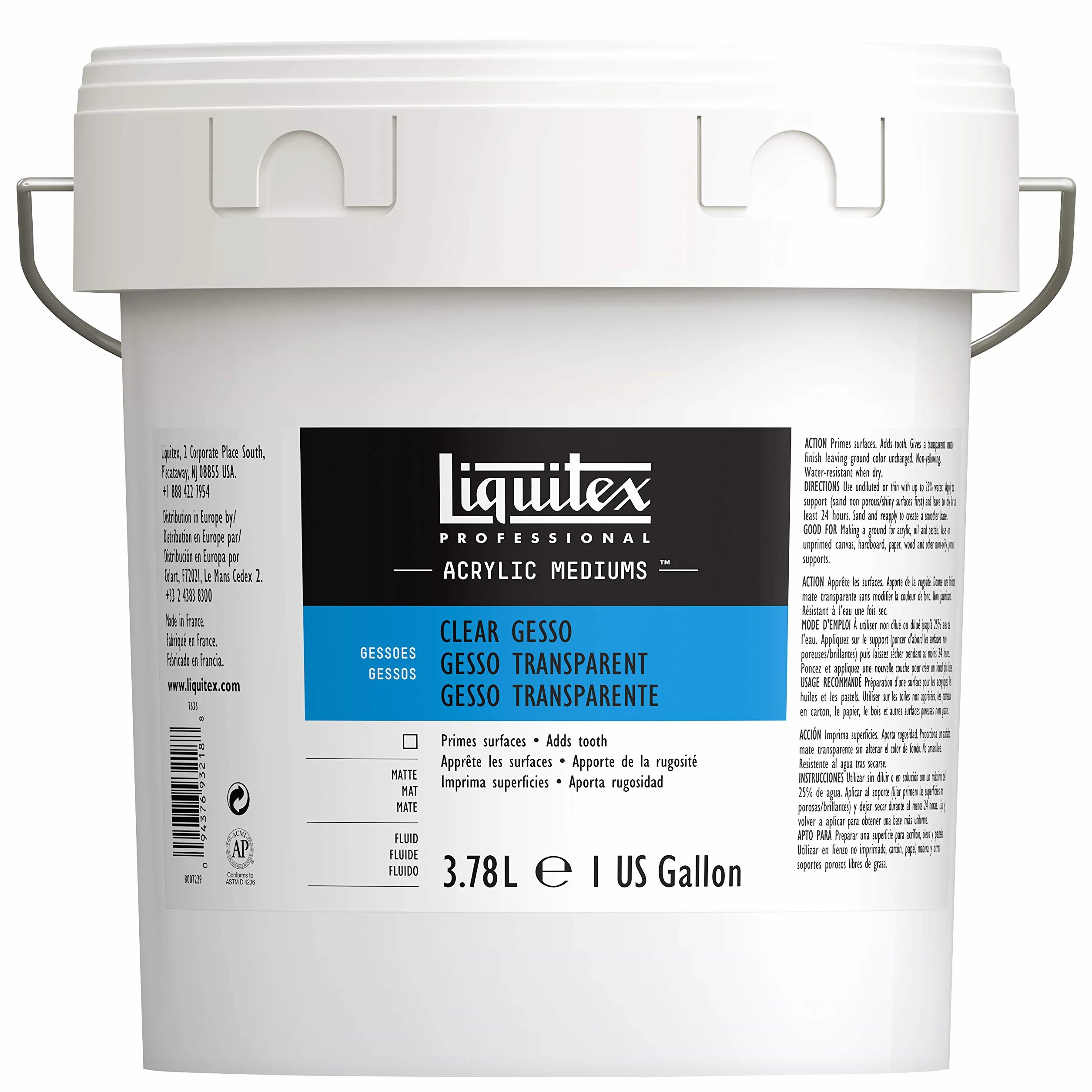 Liquitex Professional - Imprimación para superficies (3,79 l), transparente