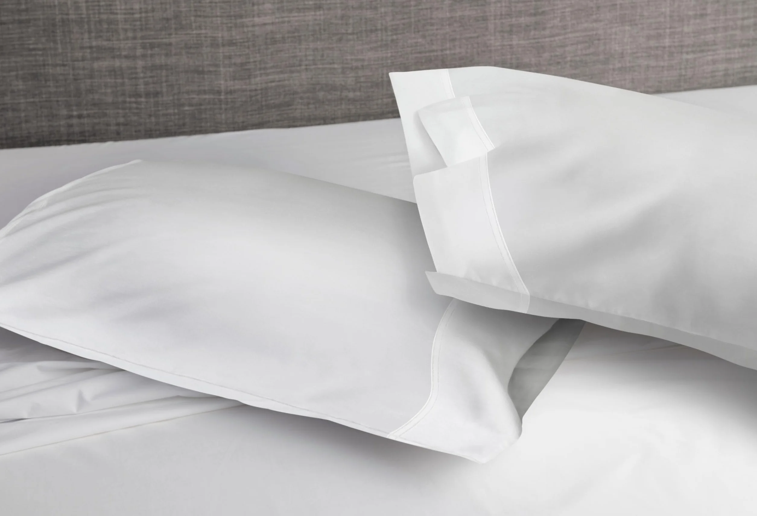 Velfont Funda de Almohada Exterior Fresh de Algodón 100%, Sensación Refrescante Mentol, Tecnología Termo-reguladora, (90 cm)