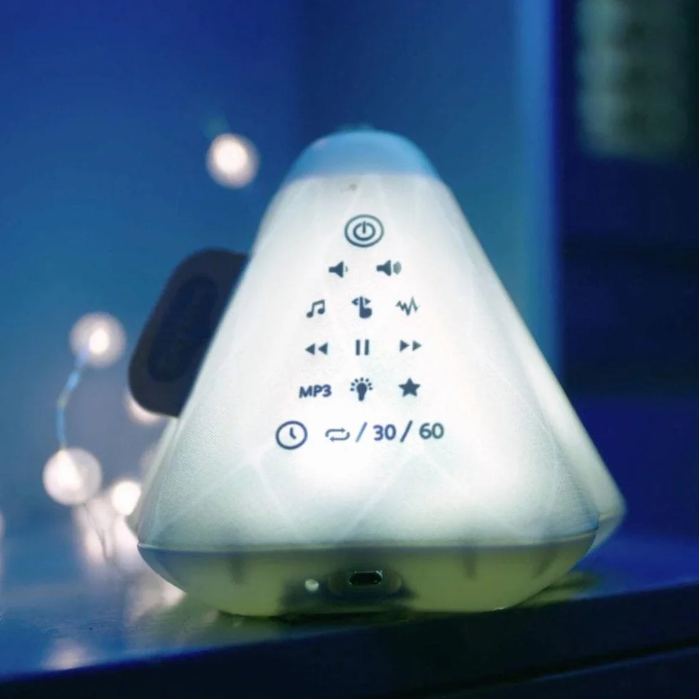 Tiny Love Boho Chic Tiny Dreamer Proyector Móvil de Bebé con Luz de Estrellas, Móvil Musical para Cuna con Relajante Luz Nocturna y Móvil Portátil para Bebé con Linterna para Llevar, 17 Melodías, 0m +