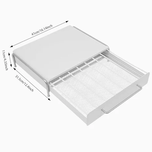 Dispensador de cápsulas de café, organizador de gran capacidad para encimera, soporte eficiente para cápsulas Keurig y Nespresso