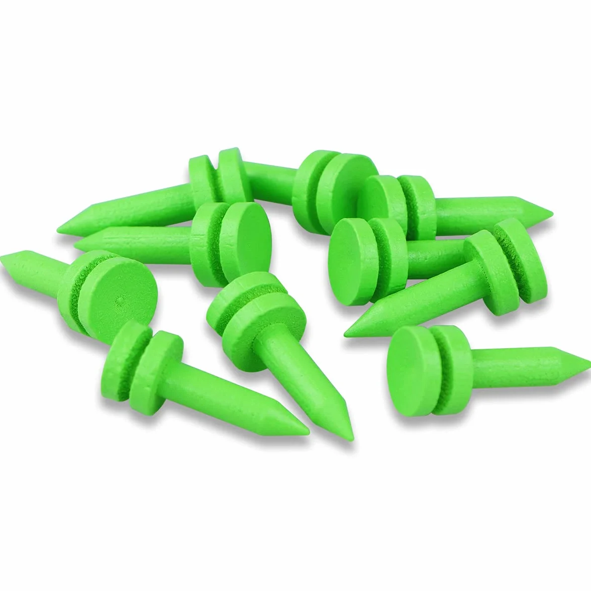 Tee de Golf Bamboo 100 Piezas 26mm Verde