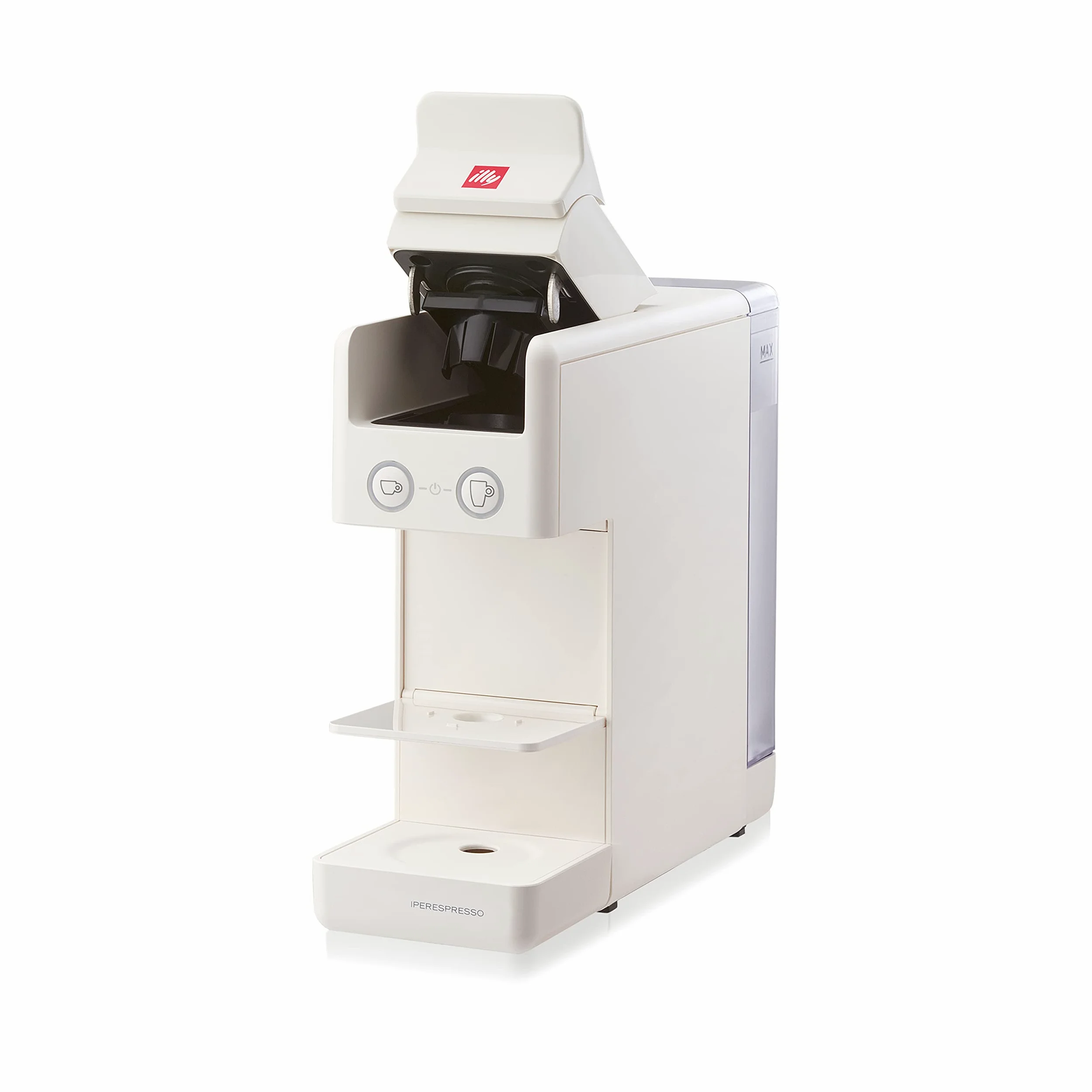 illy Caffè - Cafetera de cápsulas Iperespresso Y3.3, color blanco