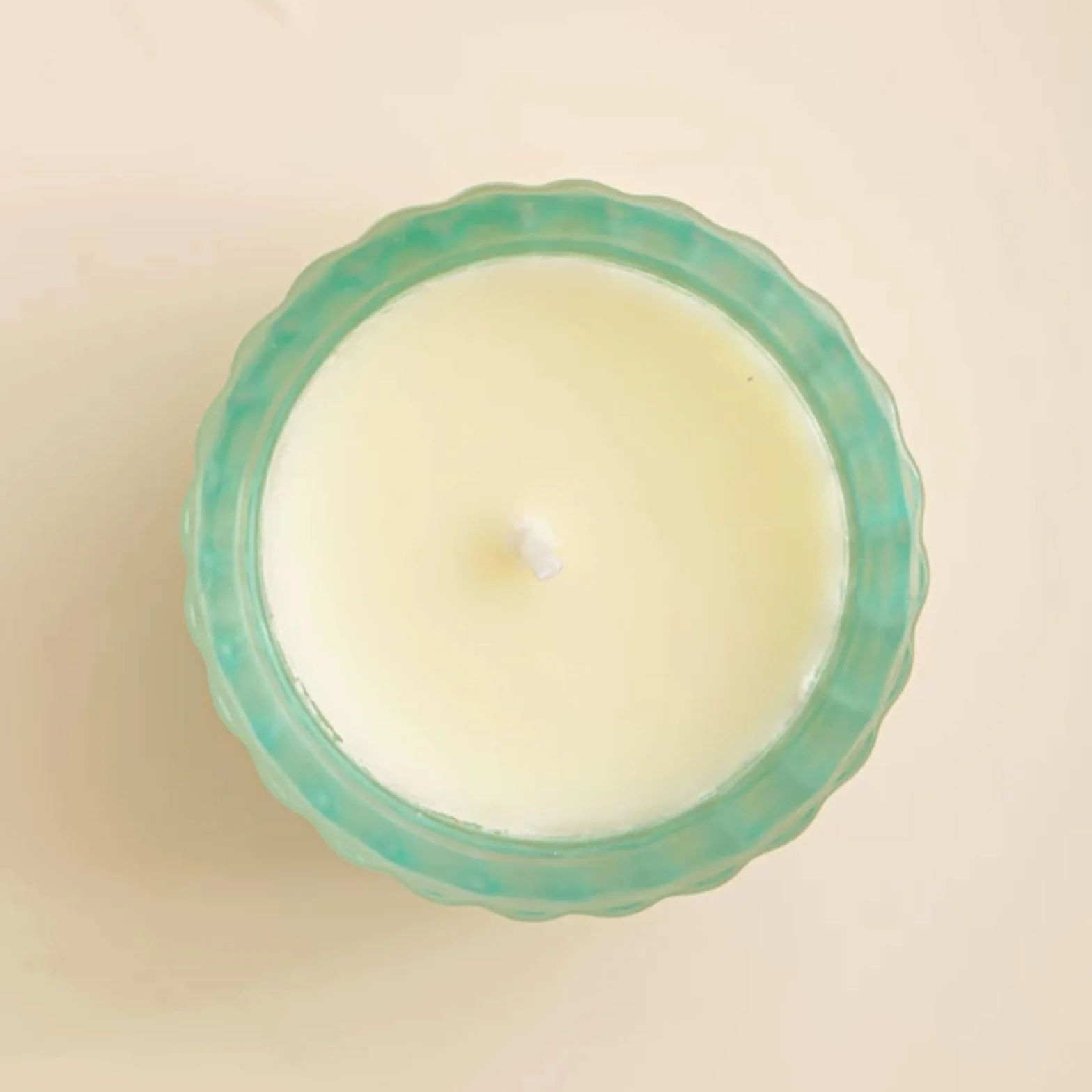Velas de vidrio hechas con cera de soja y aceites esenciales Velas aromáticas modernas en tarro cilíndrico for mujeres y hombres(Blu)
