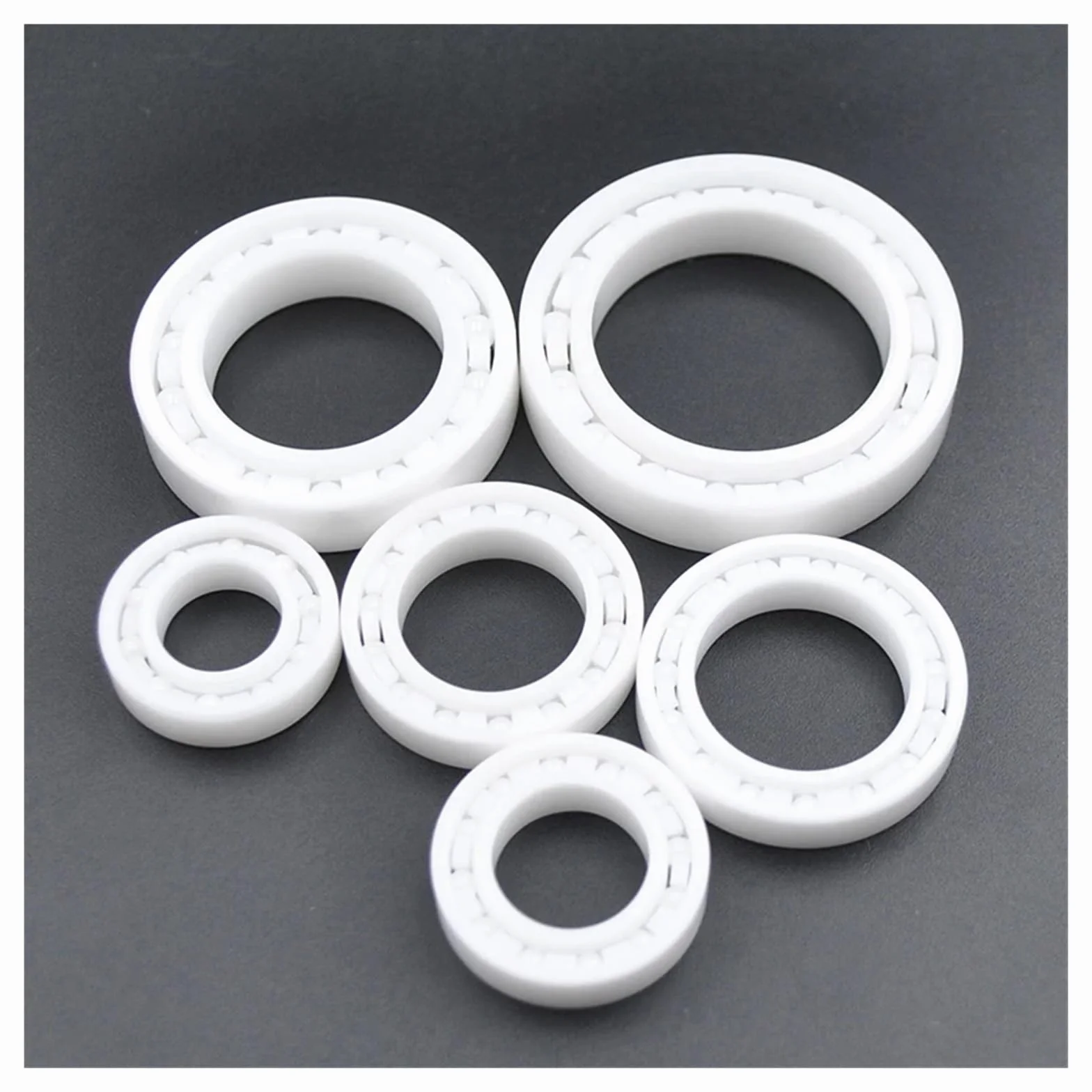 Rodamiento cerámico 6700 6701 6702 6703 6704 6705 Rodamientos de bolas cerámicos completos 17x23x4mm