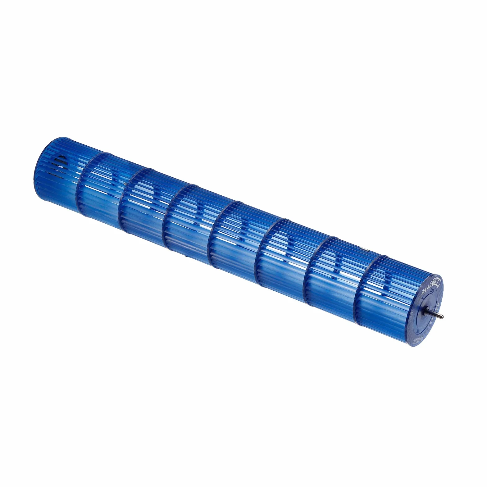 PATIKIL Rueda de ventilador de aire acondicionado de 94 x 580 mm, fijación externa, ventilador de flujo cruzado, repuesto para aire acondicionado de habitación, color azul