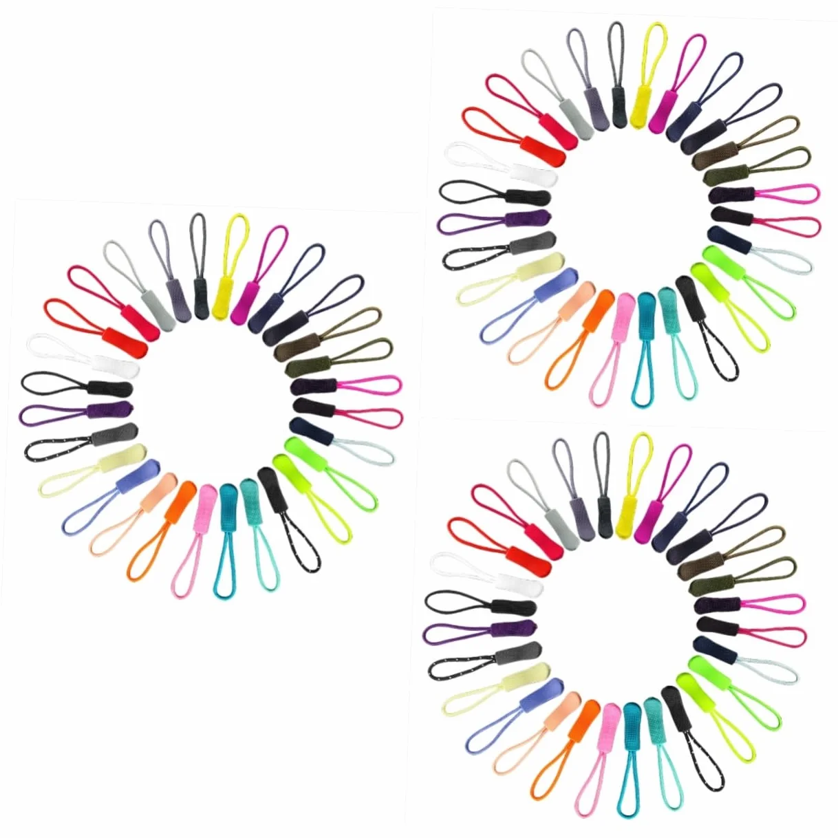 Operitacx 360piezas Tiradores De Cremallera De Accesorios Prácticos Para Ropa Mochilas y Maletas Versátiles y Duraderos Mixtos