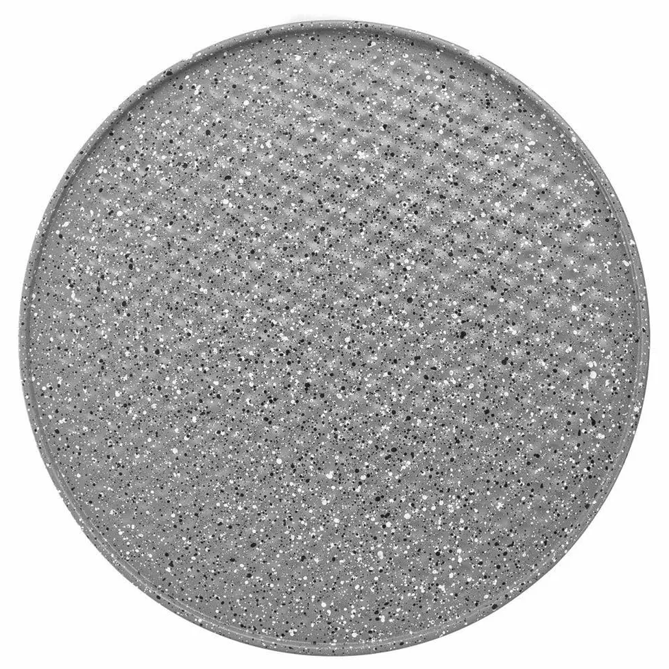 GRANDE - Molde para tartas con tapa (revestimiento de granito, 26 cm)