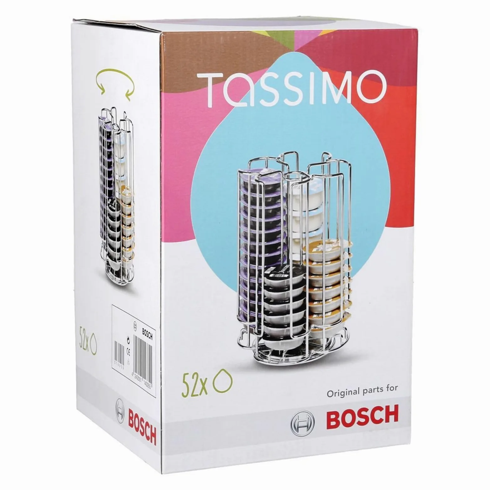LUTH Premium Profi Parts Soporte para cápsulas de café compatible con Bosch 00574959 para máquina de cápsulas Tassimo T-Discs