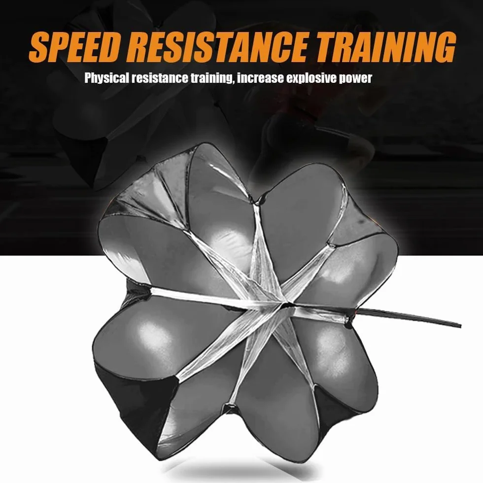 Paracaídas Sprint 56 Pulgadas Fútbol Accesorios Entrenamiento Velocidad Correr Rugby