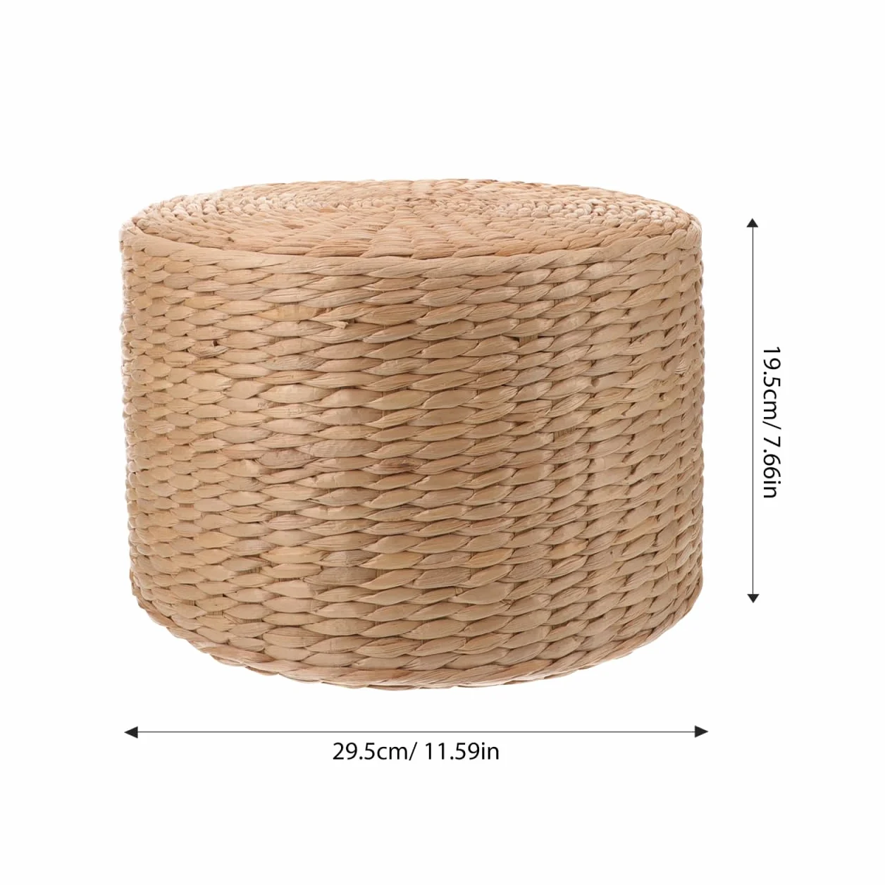 Happyyami Taburete PequeñO Tejido para NiñOs Taburete para Cambiar Zapatos Banco Tejido para JardíN Y Patio ReposapiéS Multifuncional Hecho a Mano Ligero Y PortáTil De 11.6 Pulgadas