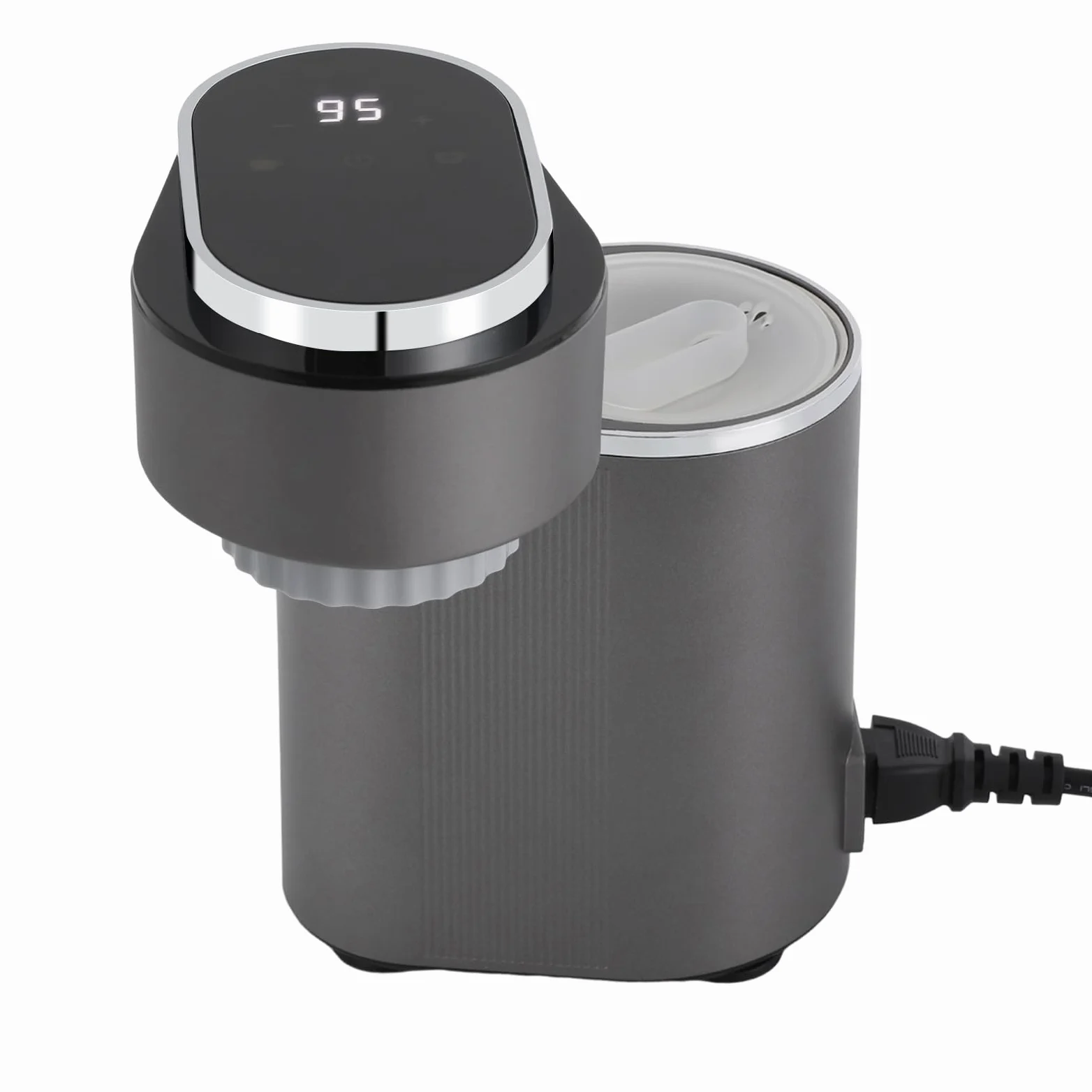 Cierre: 600 W, máquina de café nómada, temperatura ajustable, casa de viaje, 150 ml