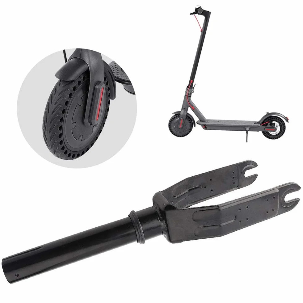 Scooter Horquilla Delantera Aleación - Scooter Eléctrico Horquilla Delantera Aluminio Horquilla Delantera Pieza reemplazada Compatible con Xiaomi Mijia M365