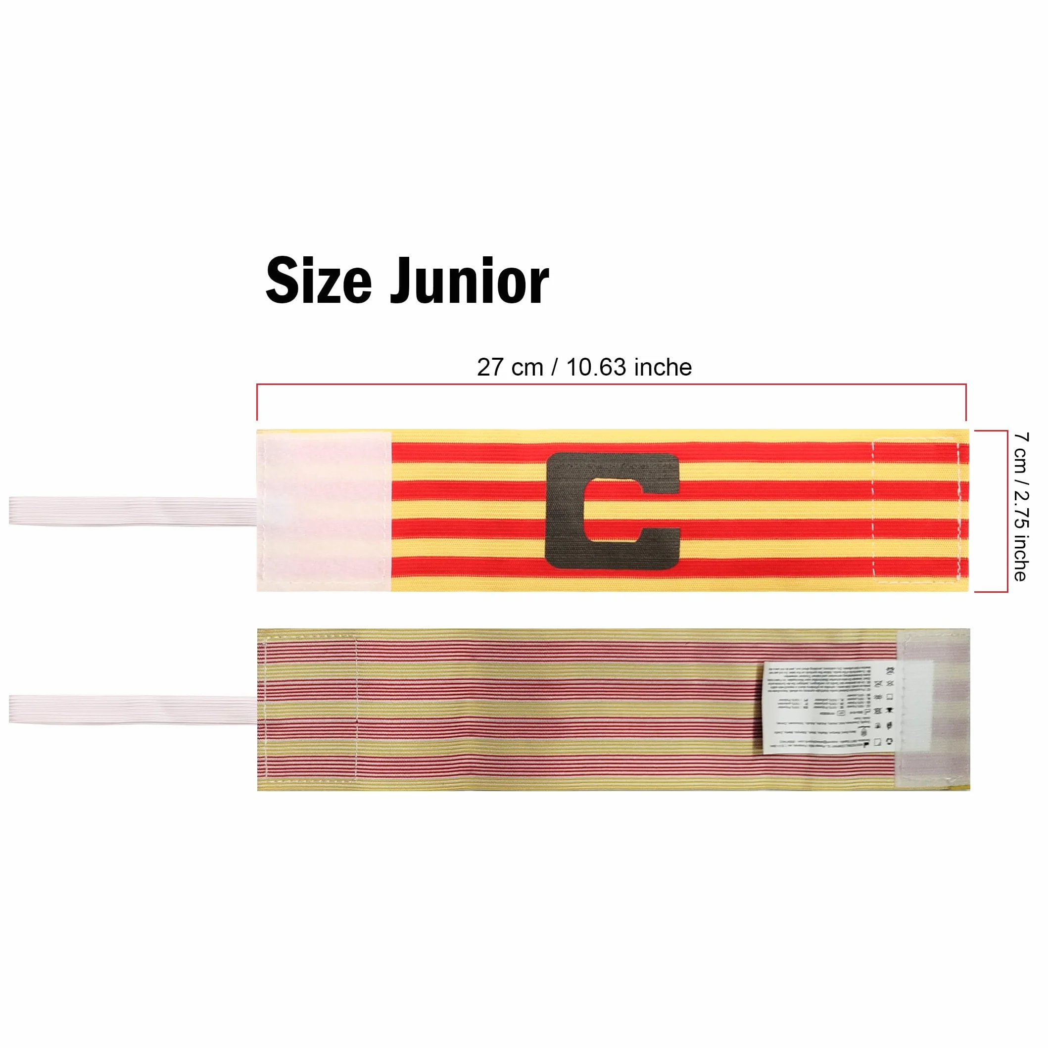 Brazalete de Capitán Senyera Fútbol Infantil Catalunya Junior