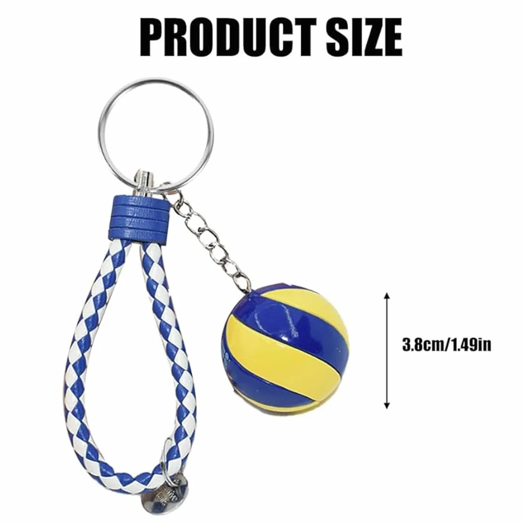 Llavero de voleibol recuerdo deportivo colgante regalo talla única